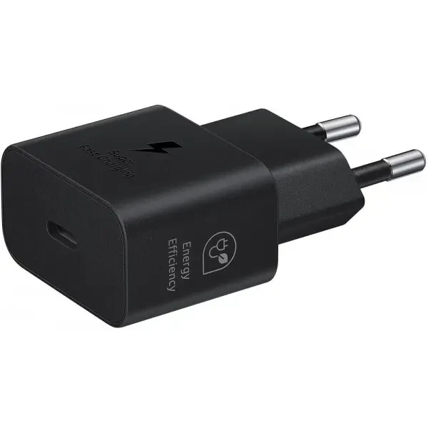 Мережевий зарядний пристрій Samsung 25W Travel Adapter + cable Type-C Black (EP-T2510XBEGEU) 4