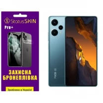 Pocophone Поліуретанова плівка StatusSKIN Pro+ на екран Xiaomi Redmi Note 12 Turbo/Poco F5 5G Глянцева