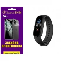Поліуретанова плівка StatusSKIN Pro+ на екрані Xiaomi Mi Band 5 Глянцева