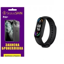 Поліуретанова плівка StatusSKIN Pro+ на екрані Xiaomi Mi Band 6 Глянцева
