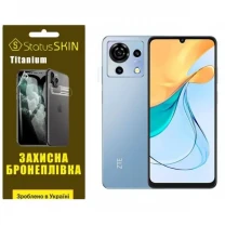 Поліуретанова плівка StatusSKIN Titanium для ZTE Blade V50 Vita Глянцева