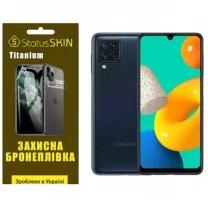 Поліуретанова плівка StatusSKIN Titanium на екран Samsung A22 4G/M32 Глянцева