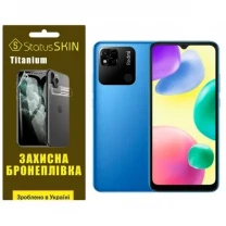 Поліуретанова плівка StatusSKIN Titanium на екран Xiaomi Redmi 10A Глянцева