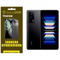 Поліуретанова плівка StatusSKIN Titanium на екран Xiaomi Redmi K60/K60 Pro/Poco F5 Pro 5G Глянцева