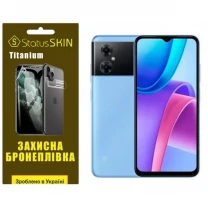 Поліуретанова плівка StatusSKIN Titanium на екран Xiaomi Redmi Note 11R/Poco M4 5G Глянцева