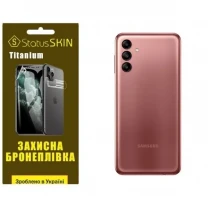 Поліуретанова плівка StatusSKIN Titanium на корпус Samsung A04s A047 Глянцева
