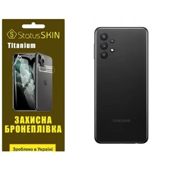 Поліуретанова плівка StatusSKIN Titanium на корпус Samsung A32 A325 Глянцева