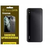 Поліуретанова плівка StatusSKIN Titanium на корпус Xiaomi Redmi 9A Глянцева