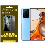 Поліуретанова плівка StatusSKIN Titanium на экран Xiaomi 11T/11T Pro Глянцева