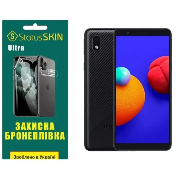 Поліуретанова плівка StatusSKIN Ultra для Samsung A01 Core A013/M01 Core M013 Глянцева