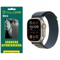 Поліуретанова плівка StatusSKIN Ultra на екран Apple Watch Ultra 2 49mm Глянцева