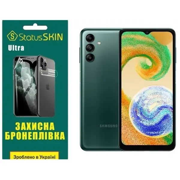 Поліуретанова плівка StatusSKIN Ultra на екран Samsung A04s A047 Глянцева