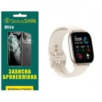 Поліуретанова плівка StatusSKIN Ultra на екран Xiaomi Amazfit GTS 4 mini Глянцева