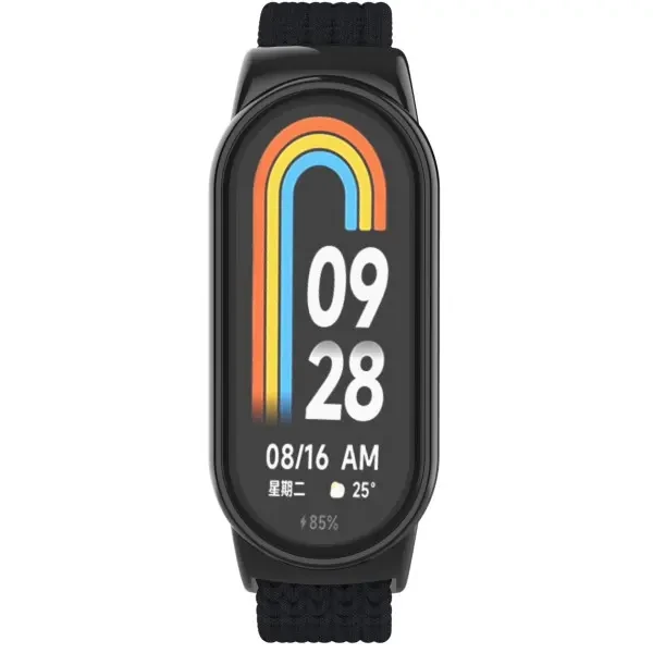 Ремінець ArmorStandart Braided Solo Loop для Xiaomi Smart Band 10/9/8 Black (ARM86879) 3