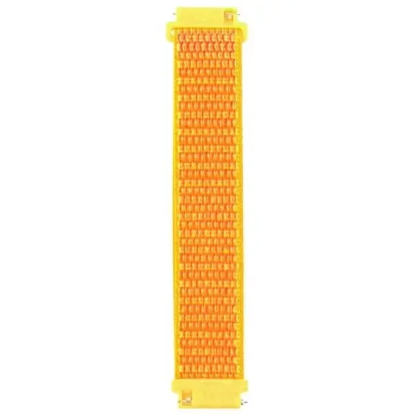 DM Ремінець Nylon для Samsung Watch Active/Galaxy S4 42mm/Gear S2/Xiaomi Amazfit (20mm) Light Orange