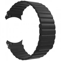 DM Ремінець Silicone Magnet для смарт-годинника Samsung/Amazfit/Huawei (20mm) Black