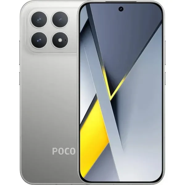 Смартфон Xiaomi Poco F8 Pro 12/256GB NFC Titanium Silver (No Adapter) Global UA