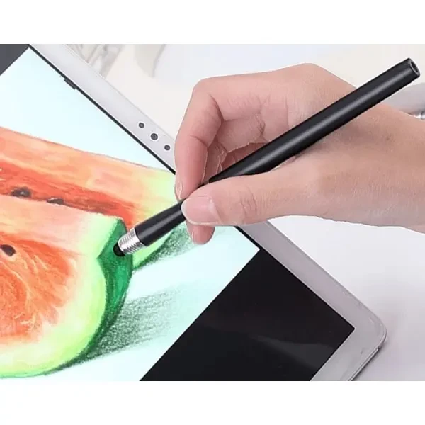 DM Стилус ручка Universal Drawing 2 в 1 для планшетів і смартфонів Silver 5
