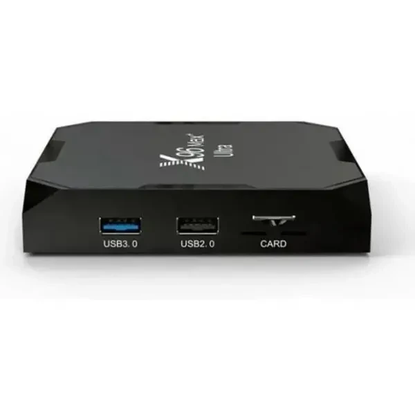 Vontar ТВ-приставка Smart TV X96 MAX+ Ultra 4/32GB Android TV (905x4) Black 4