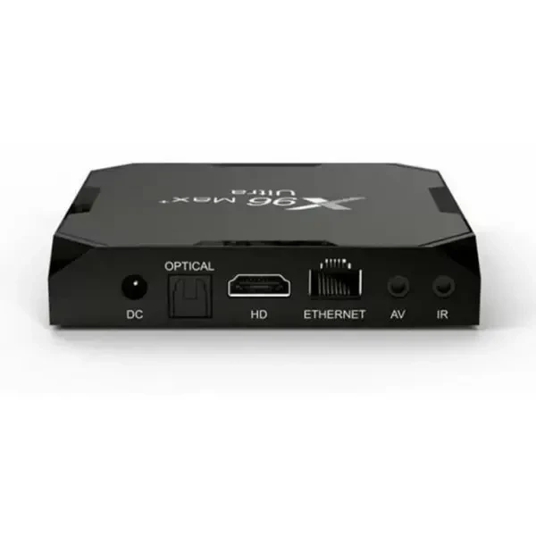 Vontar ТВ-приставка Smart TV X96 MAX+ Ultra 4/32GB Android TV (905x4) Black 5