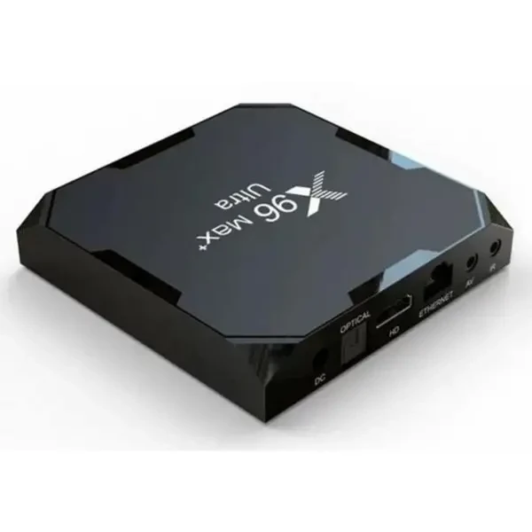 Vontar ТВ-приставка Smart TV X96 MAX+ Ultra 4/32GB Android TV (905x4) Black 6