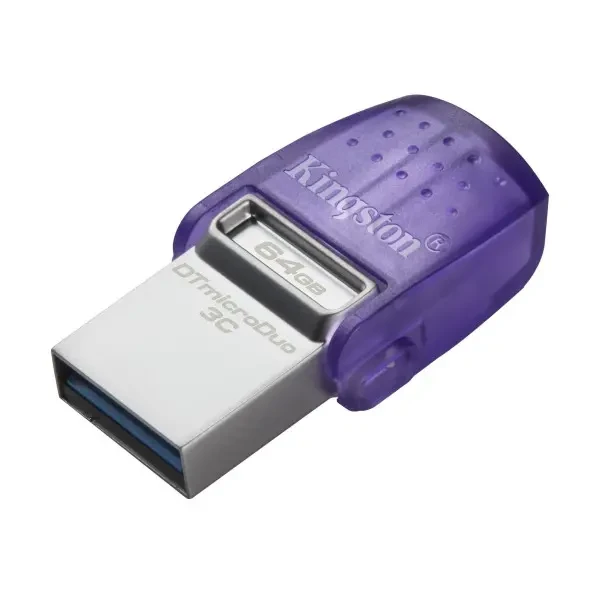 Флеш пам`ять Kingston DataTraveler microDuo 3C 64GB Type-C  (DTDUO3CG3/64GB) 2