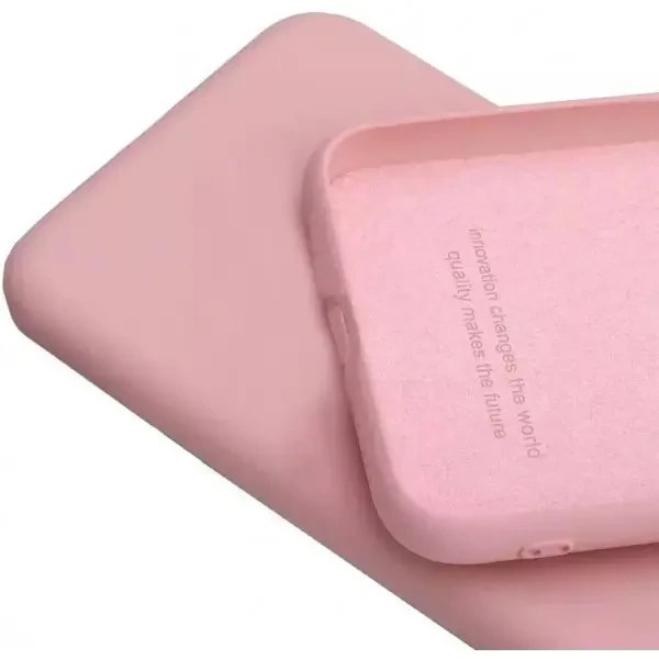 Чохол Anomaly Silicone (з мікрофіброю) для Samsung A34 5G A346 Sand Pink