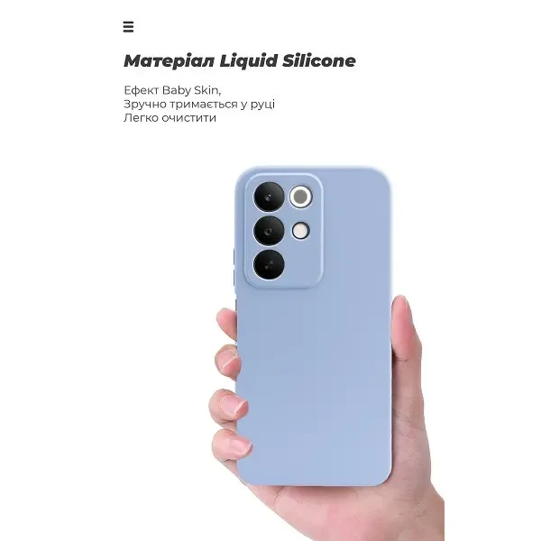 Чохол ArmorStandart ICON Camera Cov для Realme C85 4G Lavender (ARM90034) 3