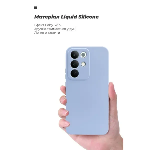 Чохол ArmorStandart ICON Camera Cov для Realme C85 Pro 4G Lavender (ARM90036) 3