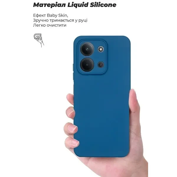Чохол ArmorStandart ICON Camera Cov для Xiaomi Redmi 15C EU/Poco C85 EU Dark Blue (ARM88327) 3