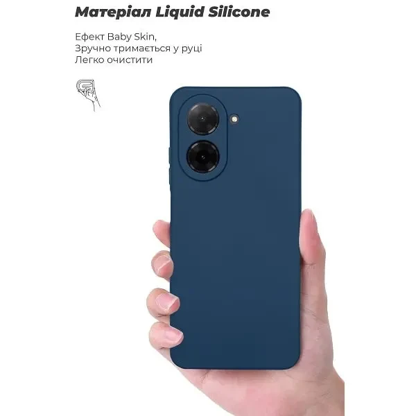 Чохол ArmorStandart ICON Camera Cov для Xiaomi Redmi A5 4G UA Dark Blue (ARM85949) 3