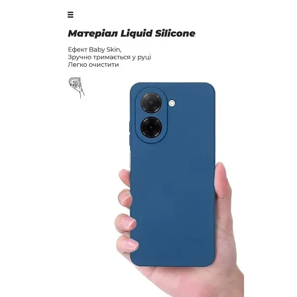 Чохол ArmorStandart ICON для Xiaomi Redmi A5 4G Camera Cov Dark Blue (ARM84890) 3