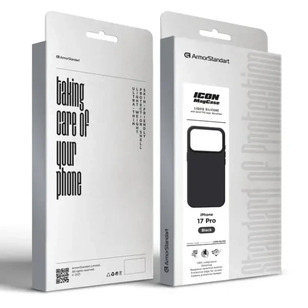 Чохол ArmorStandart ICON2 MagCase для Apple iPhone 17 Pro Black (ARM86248) 2
