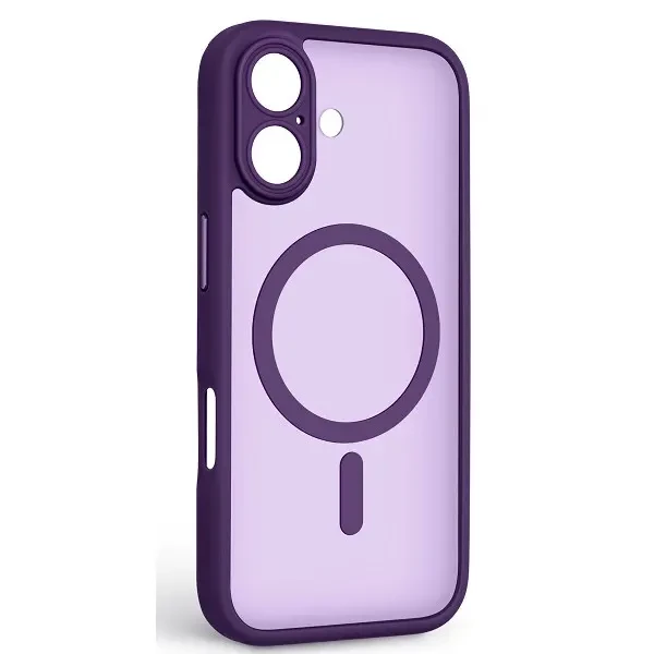 Чохол ArmorStandart Lush MagCase для Apple iPhone 17 Dark Violet (ARM87482) 2