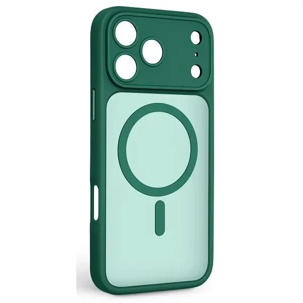 Чохол ArmorStandart Lush MagCase для Apple iPhone 17 Pro Max Dark Green (ARM87500) 2