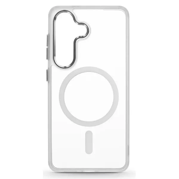 Чохол ArmorStandart Unit MagCase для Samsung S26 5G Matte Clear Silver (ARM88802)