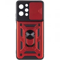 Epik Чохол Camshield Serge Ring для Xiaomi Redmi 12/Poco M6 Pro 5G Червоний