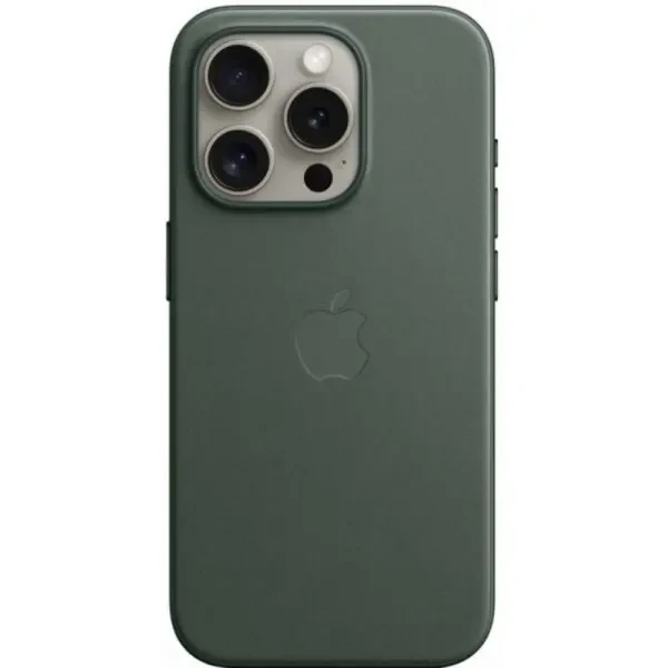 ArmorStandart Чохол FineWoven Case with MagSafe Original для iPhone 15 Pro Max (OEM) Evergreen