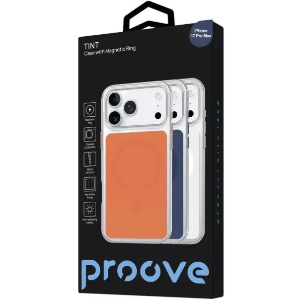 Чохол Proove Tint with Magnetic Ring для iPhone 17 Pro Max Deep Blue (PCTCIP17PM62) 2