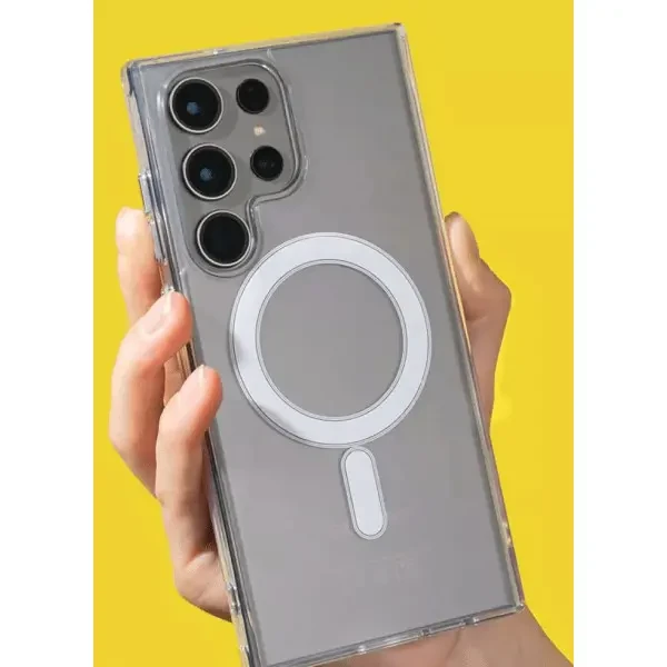 Чохол WAVE Clear (PC+TPU) with Magnetic Ring для Samsung A36 5G A366/A56 5G A556 Прозорий 2