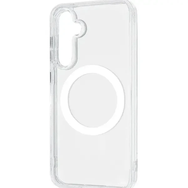 Чохол WAVE Clear Case (PC+TPU) with Magnetic Ring для Samsung Galaxy A37 Clear