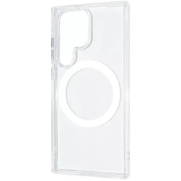 Чохол WAVE Clear Case (PC+TPU) with Magnetic Ring для Samsung S26 Ultra 5G Прозорий
