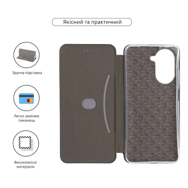 Чохол-книжка ArmorStandart G-Case для Samsung A37 5G Rose Gold (ARM89764) 3
