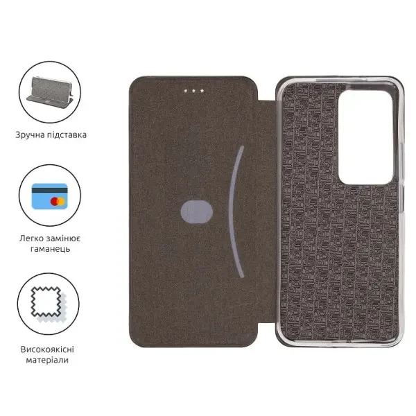 Чохол-книжка ArmorStandart G-Case для Xiaomi Redmi 15 4G Black (ARM85424) 3