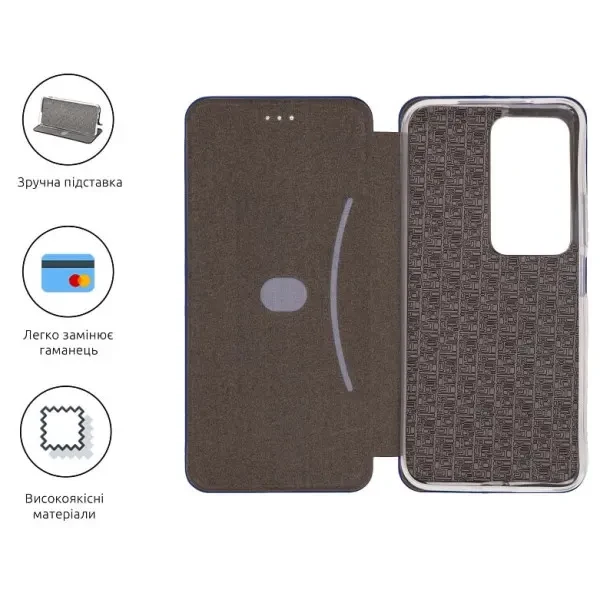 Чохол-книжка ArmorStandart G-Case для Xiaomi Redmi 15 4G Dark Blue (ARM87089) 3
