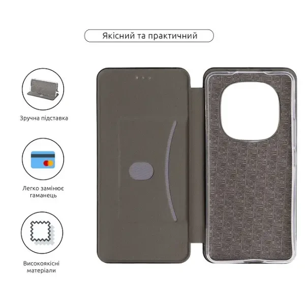 Чохол-книжка ArmorStandart G-Case для Xiaomi Redmi Note 15 Pro 4G Dark Blue (ARM89970) 3