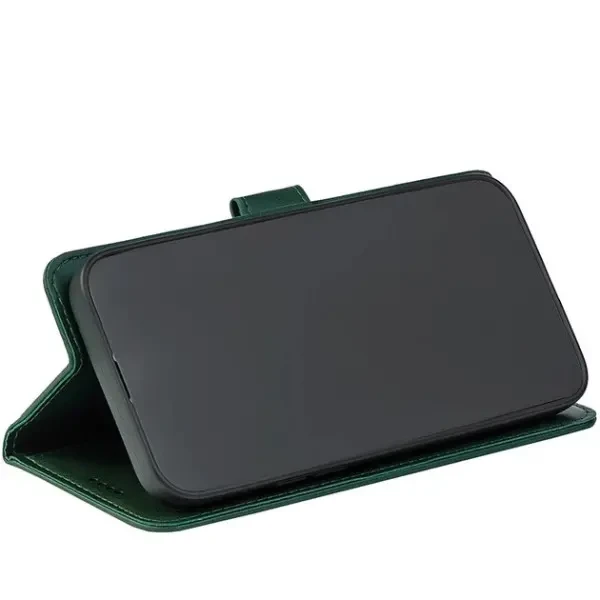 Чохол-книжка Crazy Horse Clasic для Xiaomi Redmi 15 4G Dark Green (Front) 3