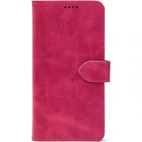 Чохол-книжка Crazy Horse Clasic для Xiaomi Redmi Note 13 Pro 5G/Poco X6 5G Magenta (Front)