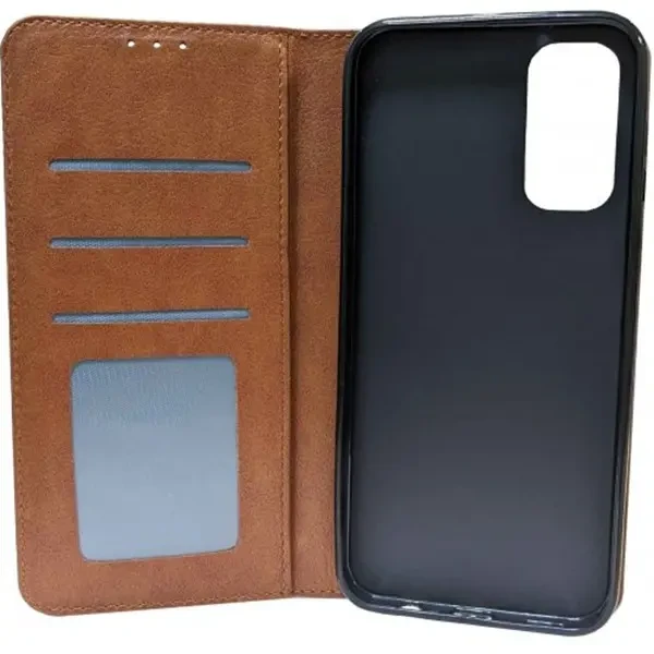 Чохол-книжка DM Book Сase Leather для Samsung A15 A155/A15 5G A156 Dark Brown 3