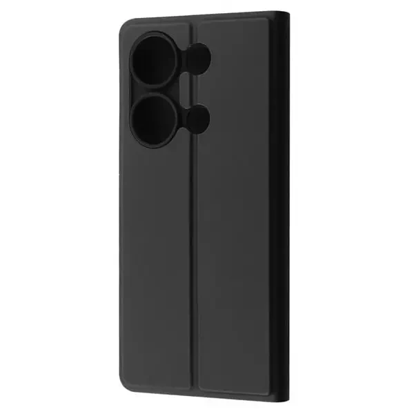 Чохол-книжка WAVE Flap для Xiaomi Redmi Note 13 Pro 4G/Note 14S 4G/Poco M6 Pro 4G Black